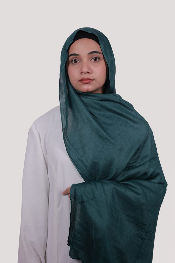 Sarazi Luxe Flow modal hijab in Emerald