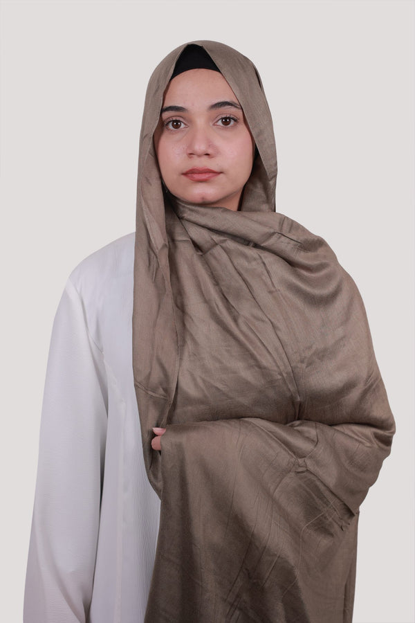 Sarazi Luxe Flow modal hijab in Khaki