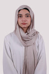Sarazi Luxe Flow modal hijab in Latte
