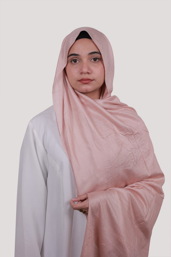 Sarazi Luxe Flow modal hijab in Pale Pink