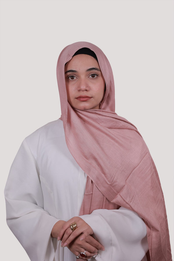 Sarazi Luxe Flow modal hijab in Rose Pink