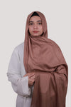 Sarazi Luxe Flow modal hijab in Terracotta